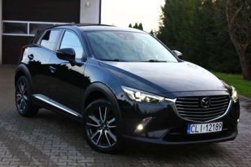 Mazda CX-3 Crossover 2.0 SKY-G i-ELOOP 150KM 2016 Mazda CX-3 2.0 150KM AWD I Wlasciciel Serwis Bezwypadkowy Bogata Wersja FV