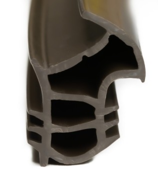 УПЛОТНИТЕЛЬ ДЛЯ СТАЛЬНОЙ ДВЕРИ GERDA ETC, КОРИЧНЕВЫЙ РУСТИК 5 м