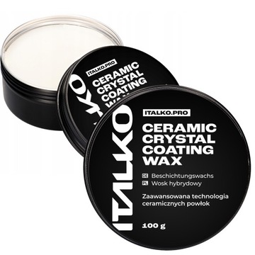 ITALKO CERAMIC WAX wosk ceramiczny do polerowania