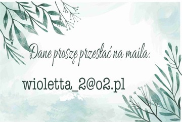 złote zawieszki na wódkę weselną |złote tło |48 szt / 16 tekstów