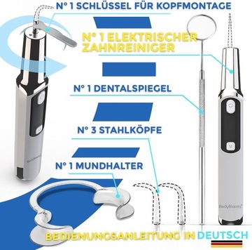 BODYBLOOMS Набор для чистки зубов с 9 режимами очистки от зубного камня