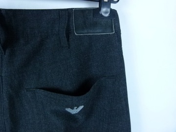Armani Jeans Comfort Fit męskie szare spodnie vintage / 34 pas 84 cm