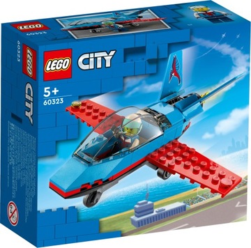 LEGO CITY 60323 Samolot kaskaderski