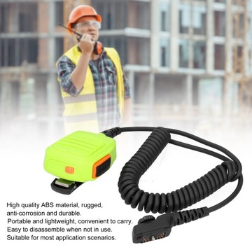 Ручной микрофон для радиостанции Hytera PD702 PD7, портативный, зеленый