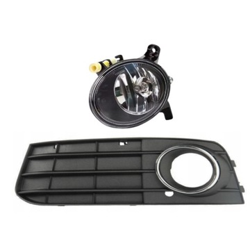 AUDI A4 B8 MŘÍŽKA HALOGEN + SVĚTLO MLHOVKA LEVÝ