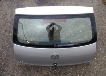VW FOX VÍKO KUFRU ZADNÍ KUFRU LB5N + SKLO (OKNO)
