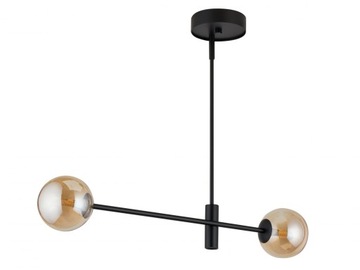 SIGMA Nowoczesna lampa LED ORO 2 BURSZTYNOWY lampa wisząca LED