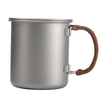 450 ml Tytanowy Kubek Sok Mojito Metal