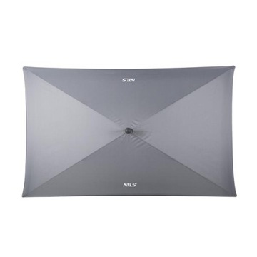 Прямоугольный садовый ЗОНТ, СЛОМАННЫЙ НАД СКАМЬЕЙ, 200c.