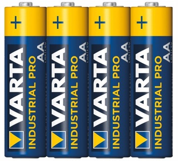 4 szt. Baterie alkaliczne Varta Industrial AA LR6