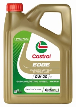 CASTROL OLEJ CASTROL 0W20 4L EDGE / SP / C5/C6 / GF-6 / DEX1 GEN3