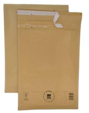 Koperty bąbelkowe I19 455x320 E-Pack BRĄZOWE duże MOCNE x10
