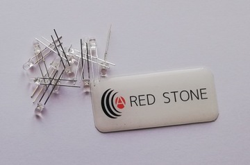 Dioda LED 3mm biała 10 szt.