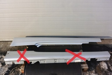 OSŁONA NAKŁADKA PROGU BMW E92 E93 PRAWA LEWA TITAN