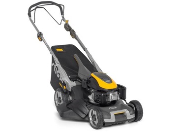 KOSIARKA Spalinowa z NAPĘDEM STIGA 48 cm 196cm3 WARIATOR W. Boczny KOSZ 70l