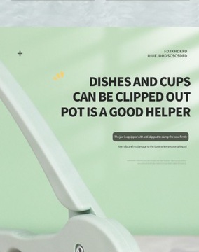 Anti-Scald Bowl Holder Pot Gripper Tray Clip Bowl