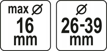 БУРОВЫХ ЭКСТРАКТОР YATO 5-16 мм