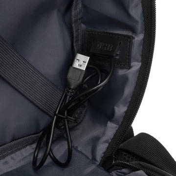 Plecak torba do samolotu Wizzair na laptopa port USB bagaż podręczny