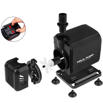САДОВЫЙ ЦИРКУЛЯЦИОННЫЙ ВОДЯНОЙ НАСОС ДЛЯ ПРУДА, ФОНТАНА, АКВАРИУМА, 1500Л/Ч