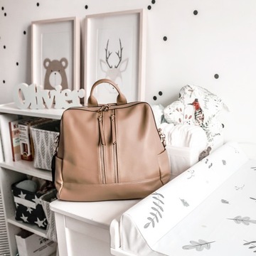 MINI JOISSY Рюкзак и органайзер в одном - черный/золотой