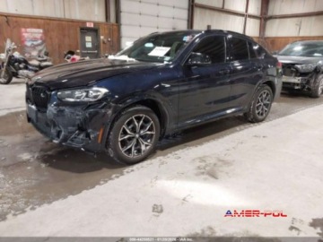 BMW 2022 BMW X4 M 2022 r., 3,0L M40I 3.0 Benzyna 382KM