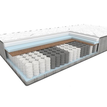 Materac 90x200 VERBENA marki PAN MATERAC twardy sprężynowy