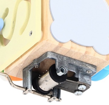 Kostka Sensoryczna Busy Cube Dzieci Trening Montessori Muzyczna Prezent