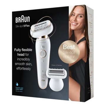 Braun Epilator SES9002 Эпилятор Silk-epil 9 Flex Время работы 40 мин, Кор