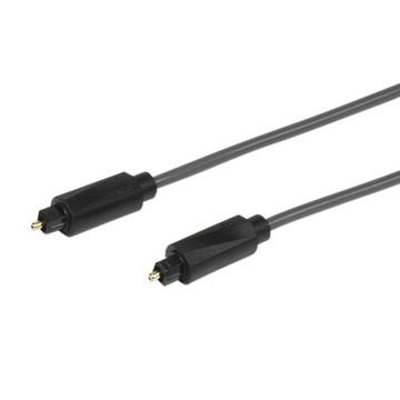 Kabel Optyczny 1,5m 24K HQ TOSLINK Jakość Vivanco Sklep Warszawa C.H.LAND
