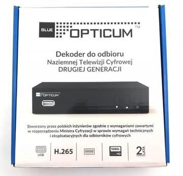 OPTICUM Blue R265 Lite Full HD DVB-T2 тюнер