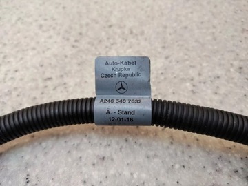 KLIKA PLUSOVÁ AKUMULÁTORU A2465407632 MERCEDES TŘÍDA B W246 W176