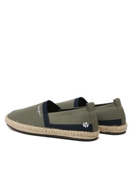 PEPE JEANS Espadryle Tourist Camp Knit PMS10313 Kh