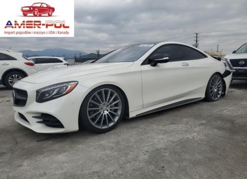 Mercedes Klasa S W222 2018 Mercedes-Benz Klasa S S 560 4Matic 2018 4.0l 4.0 Benzyna 463KM