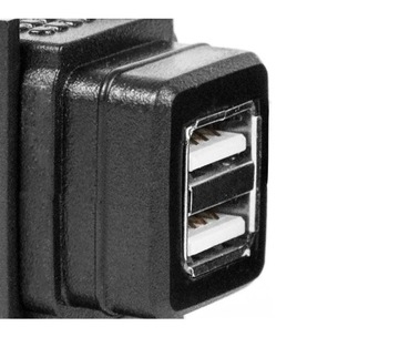 Розетка для мотоцикла 2 x USB 3.1 A MUS08