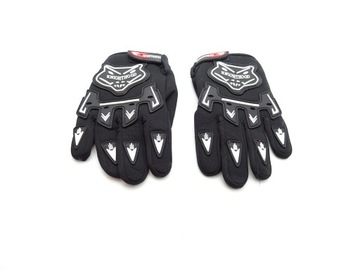RĘKAWICE FOX MOTOCYKLOWE DZIECIĘCE CZARNE M