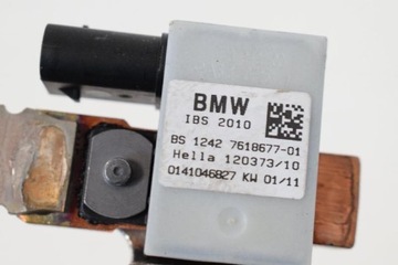 BMW 1 E87 118D 2011 RHD PŘÍVOD AKUMULÁTORU MÍNUSOVÝ