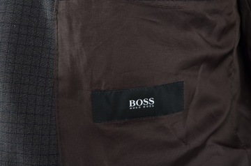 ELEGANCKA MARYNARKA HUGO BOSS WEŁNA KRATECZKA 52/XL