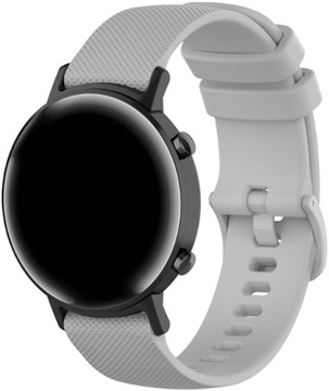 PASEK UNIWERSALNY 22mm do ZEGARKA SMARTWATCH SAMSUNG HUAWEI XIAOMI SZARY