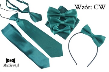 Атласный жакет BOTTLE GREEN нагрудный платок