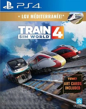TRAIN SIM WORLD 4 — ДЕЛЮКСНОЕ ИЗДАНИЕ / НОВОЕ / PL / PS4