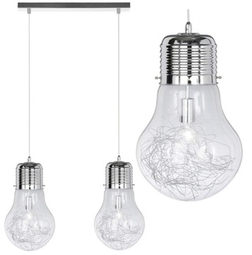 LAMPA ŻARÓWKA WISZĄCA,SUFITOWA,ŻYRANDOL 05-078L