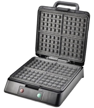 GOFROWNICA ELEKTRYCZNA GRILL OPIEKACZ 2200W MOCNA NIEPRZYWIERAJĄCA WAFLE
