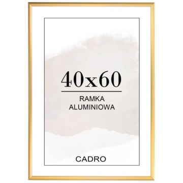 РАМА 40x60 ЗОЛОТЫЕ АЛЮМИНИЕВЫЕ ФОТОРАМКИ