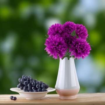 Искусственные цветы ХРИЗАНТЕМА БУКЕТ, ВЕТКА, КУЧОК