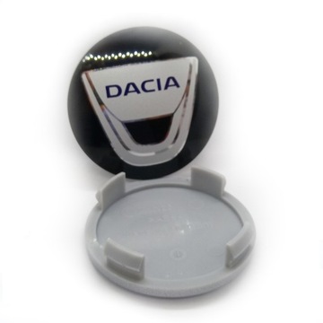 4 колпака DACIA 60 мм N23 ЧЕРНЫЙ