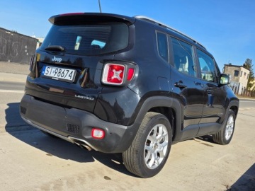 Jeep Renegade SUV 1.4 MultiAir 140KM 2017 Jeep Renegade I 1,4 MultiAir 140 KM Limited Komputer Tempomat Serwis Xenon, zdjęcie 4