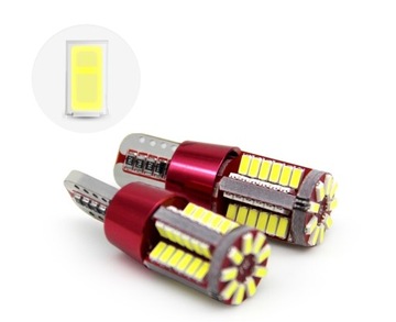 СВЕТОДИОДНАЯ ЛАМПА W5W T10 ПАРКОВКА АВТОМОБИЛЕЙ 57 СВЕТОДИОДНАЯ CANBUS 360°