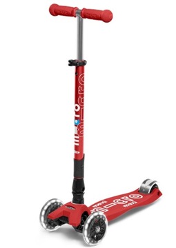 Hulajnoga Micro Maxi Deluxe / Czerwony LED