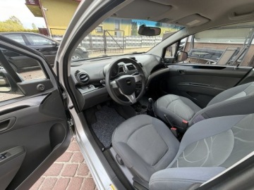 Chevrolet Spark II Hatchback facelifting 1.0L DOHC 68KM 2013 Chevrolet Spark TYLKO 76tyśkm 1WŁ 1.0b ORYGINAŁ LAKIER 2013r Opcja LT KLIMA, zdjęcie 22