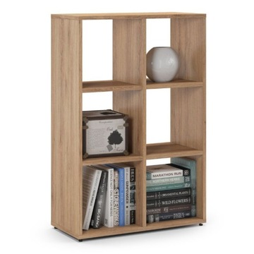 DUŻY POJEMNY REGAŁ BIBLIOTECZKA 66x30x100 cm